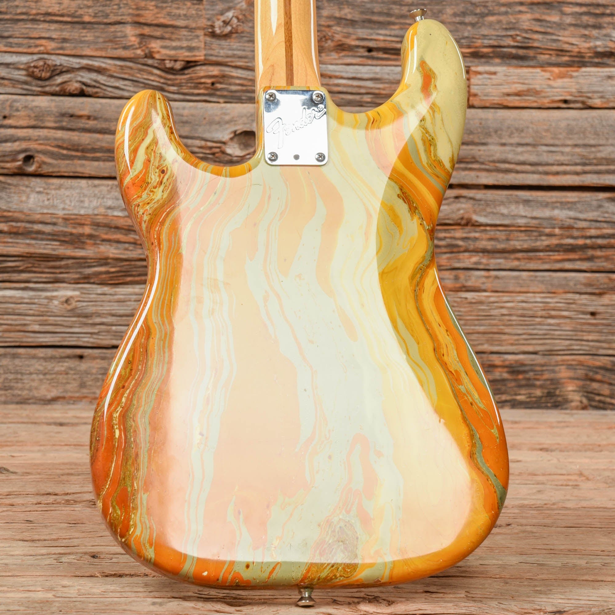 Fender Bowling Ball Stratocaster Gold 1983 Electric Guitars / Solid Body