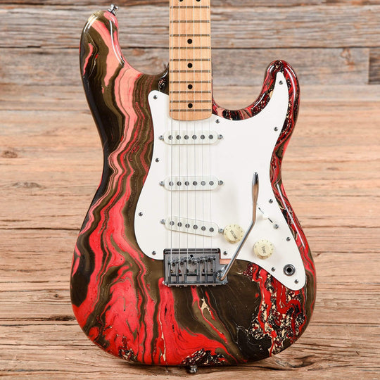 Fender Bowling Ball Stratocaster Marble 1983 Electric Guitars / Solid Body