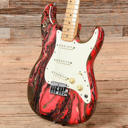 Fender Bowling Ball Stratocaster Red 1983 Electric Guitars / Solid Body