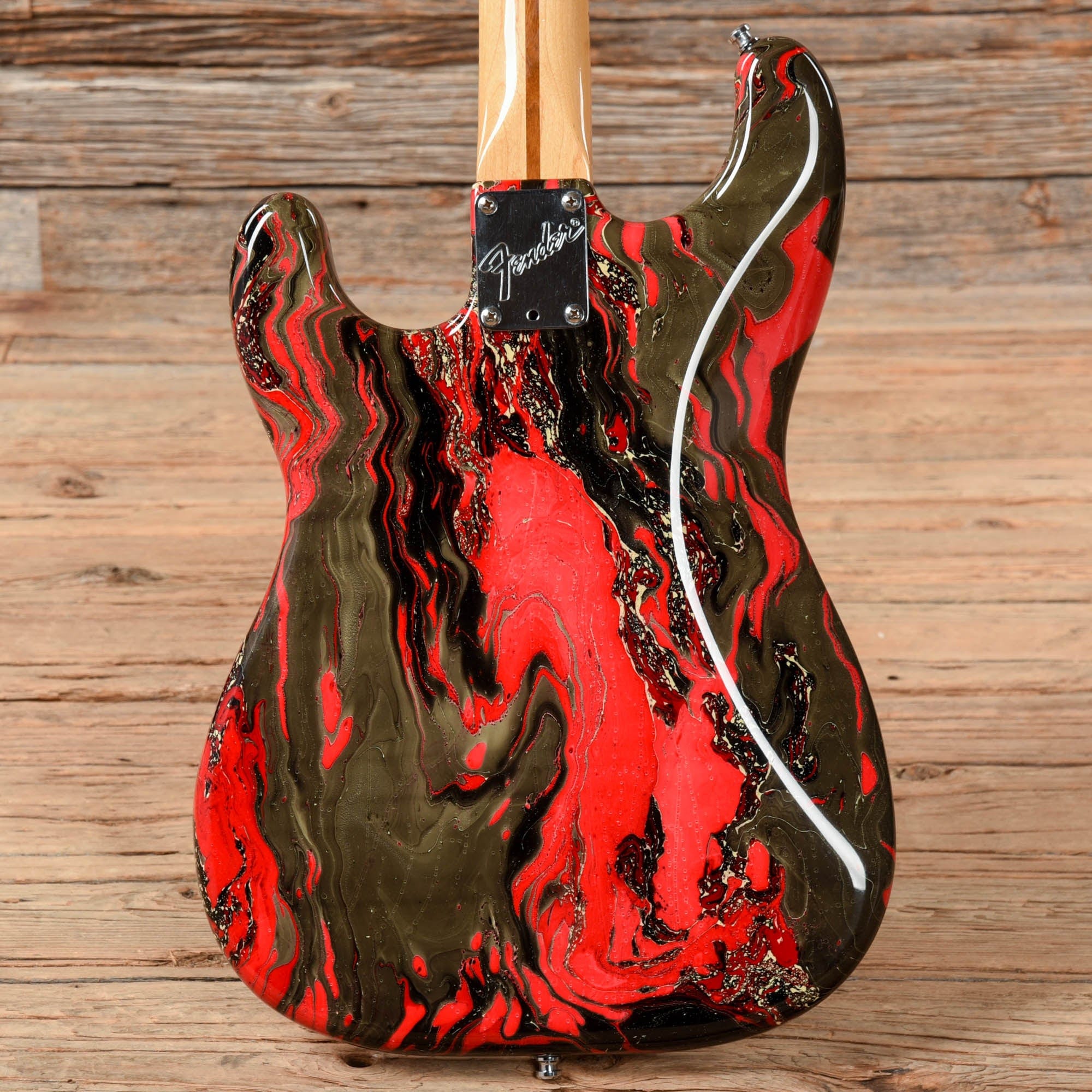 Fender Bowling Ball Stratocaster Red 1983 Electric Guitars / Solid Body