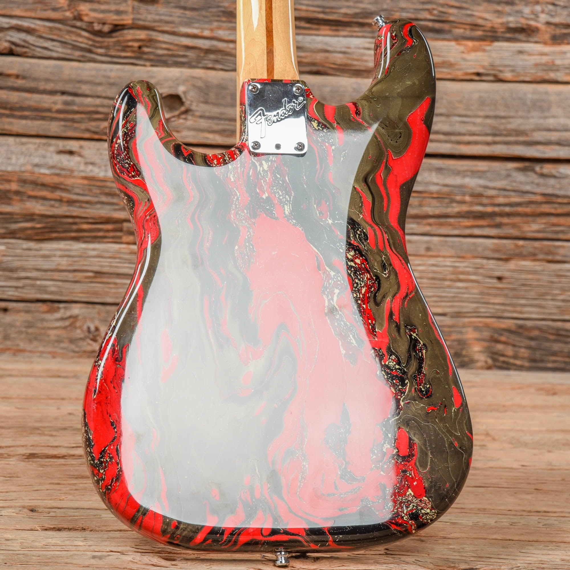 Fender Bowling Ball Stratocaster Red 1983 Electric Guitars / Solid Body