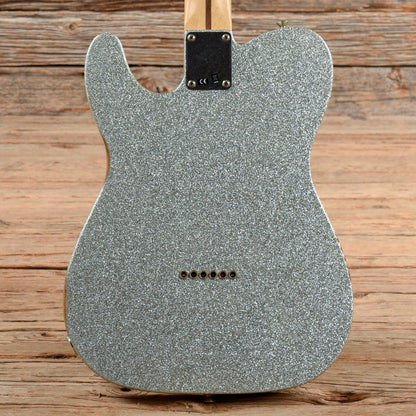 Fender Brad Paisley Road Worn Telecaster Silver Sparkle 2017 Electric Guitars / Solid Body