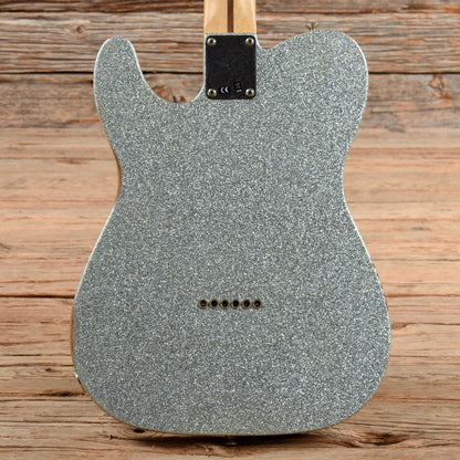 Fender Brad Paisley Road Worn Telecaster Silver Sparkle 2017 Electric Guitars / Solid Body