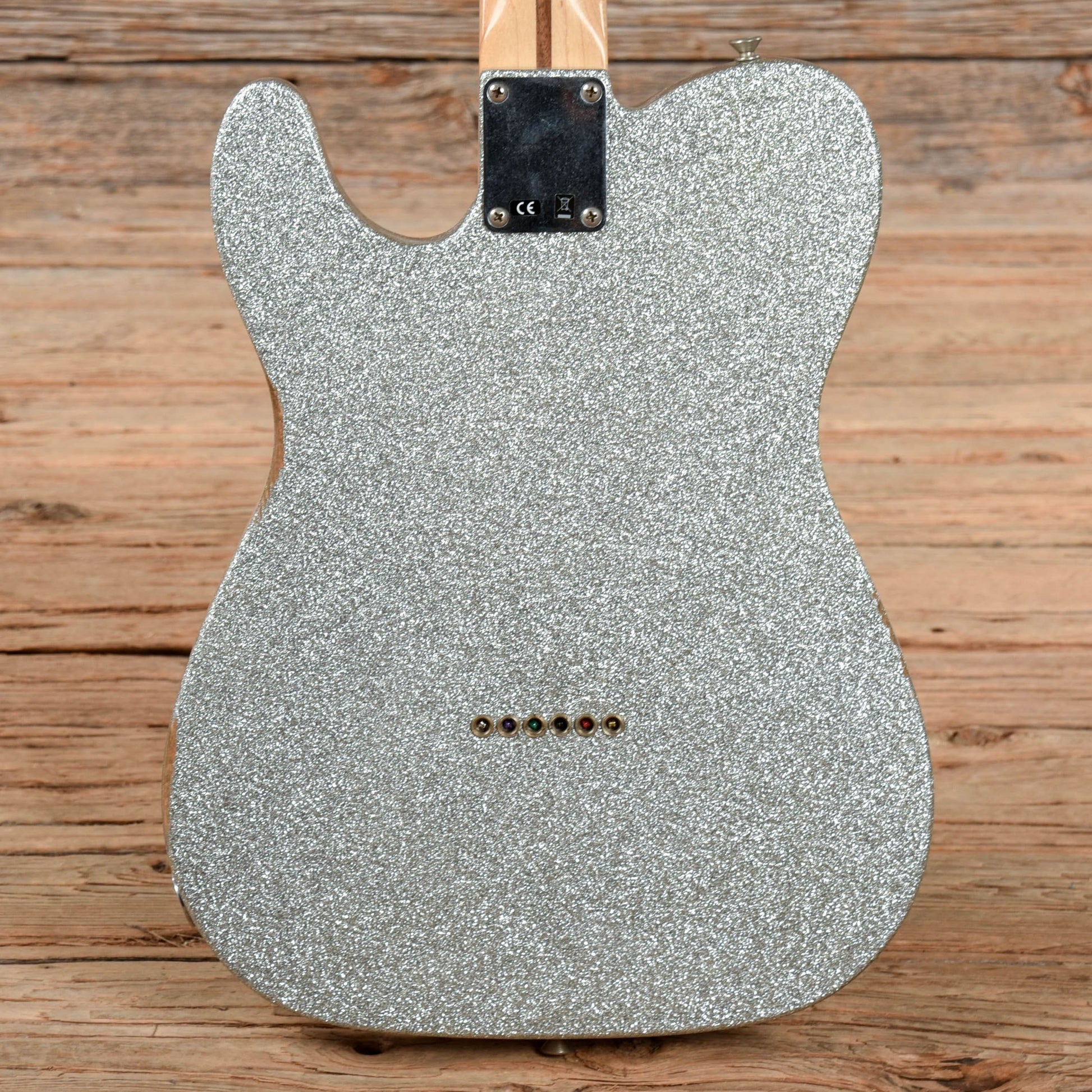 Fender Brad Paisley Road Worn Telecaster Silver Sparkle 2017 Electric Guitars / Solid Body