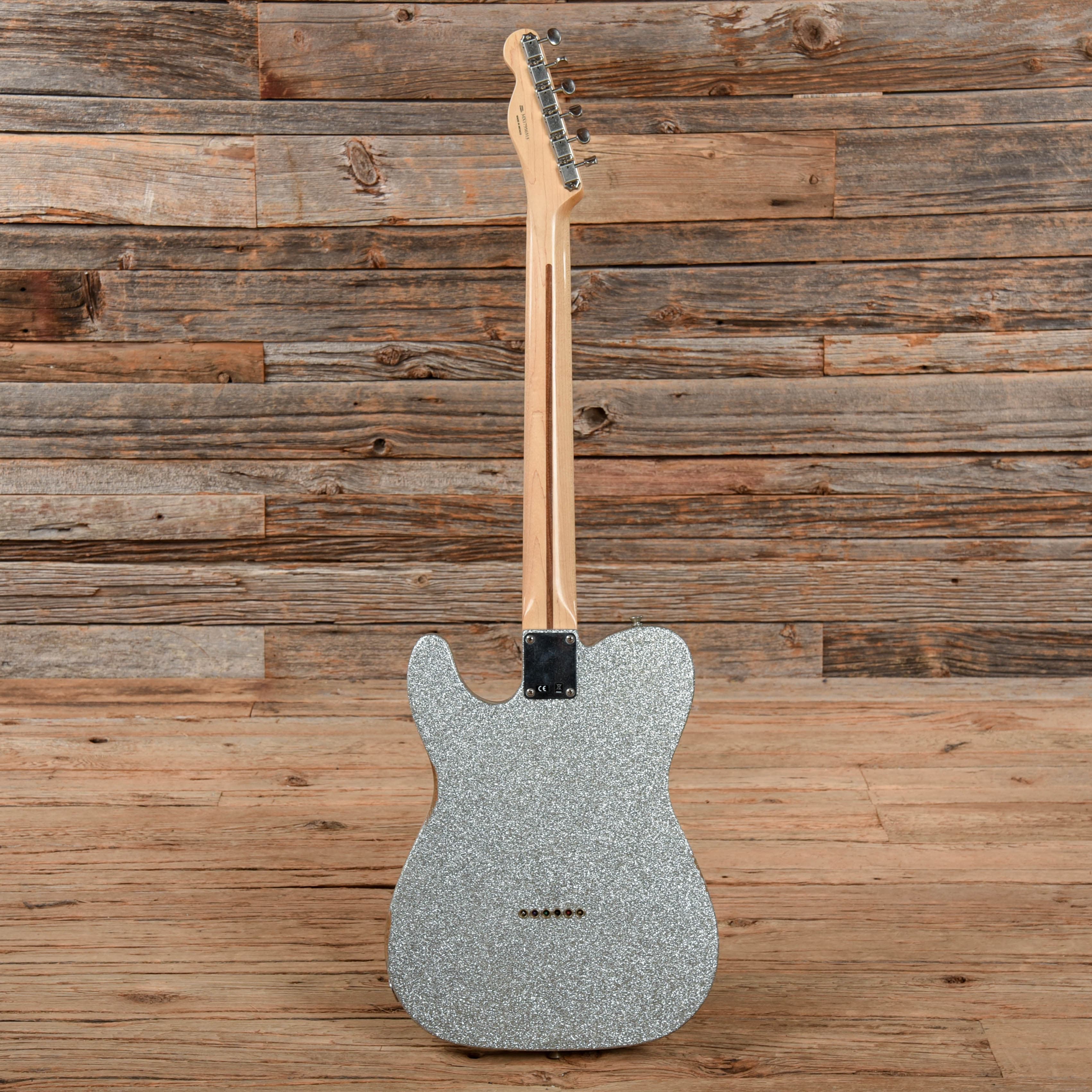 Fender Brad Paisley Road Worn Telecaster Silver Sparkle 2017 Electric Guitars / Solid Body