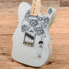 Fender Brad Paisley Road Worn Telecaster Silver Sparkle Electric Guitars / Solid Body