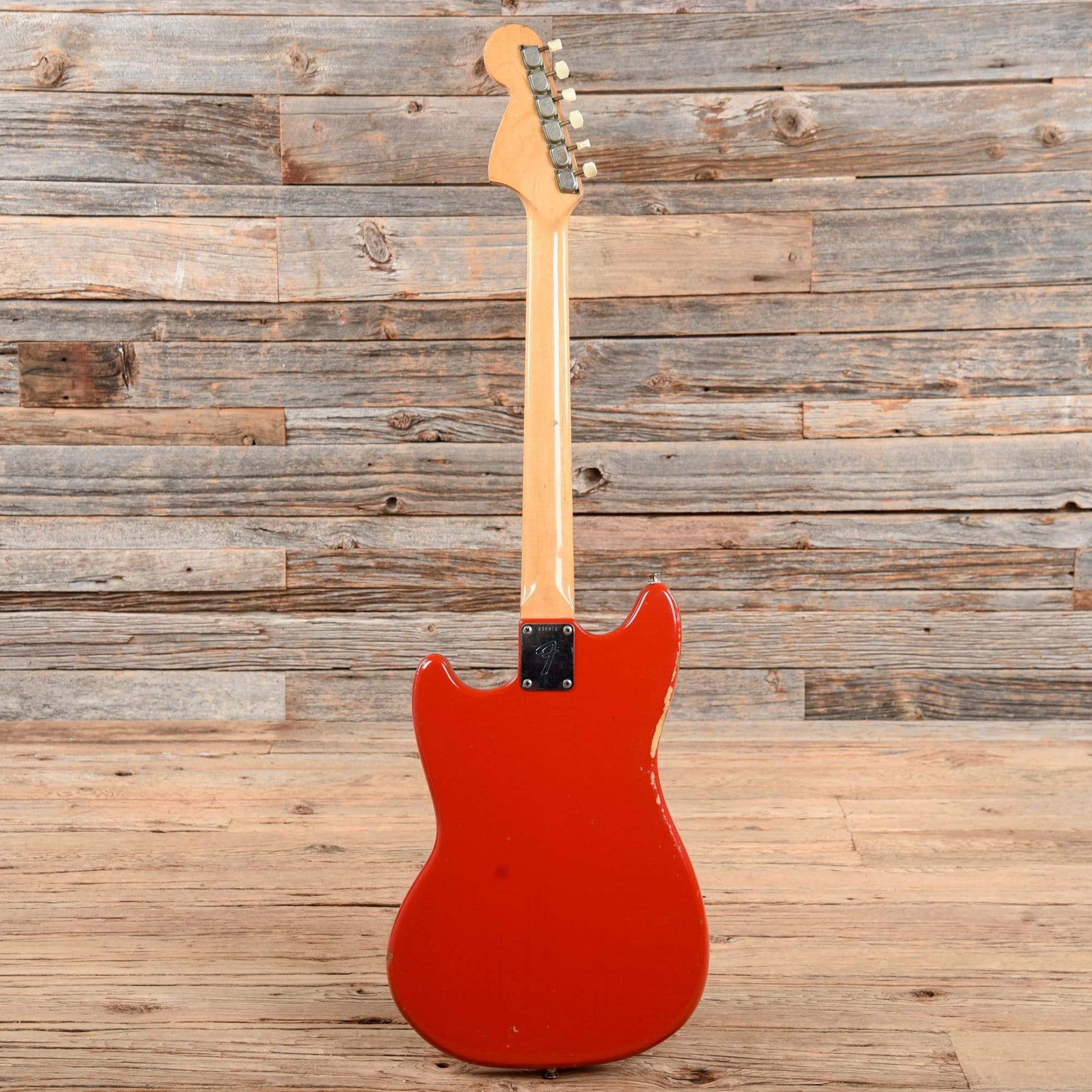 Fender Bronco Fiesta Red 1970 Electric Guitars / Solid Body