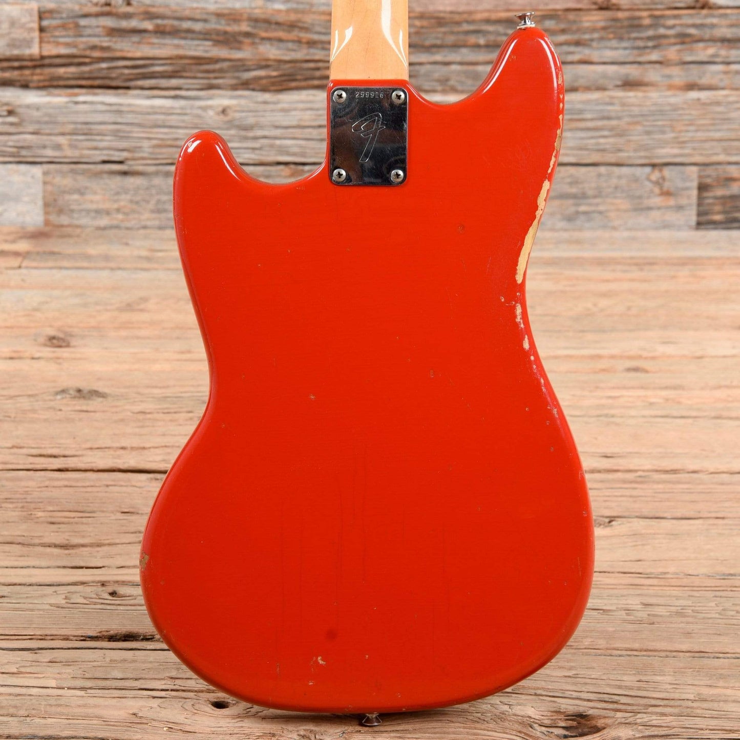 Fender Bronco Fiesta Red 1970 Electric Guitars / Solid Body