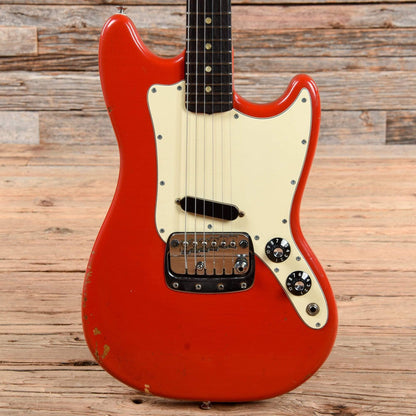 Fender Bronco Fiesta Red 1970 Electric Guitars / Solid Body