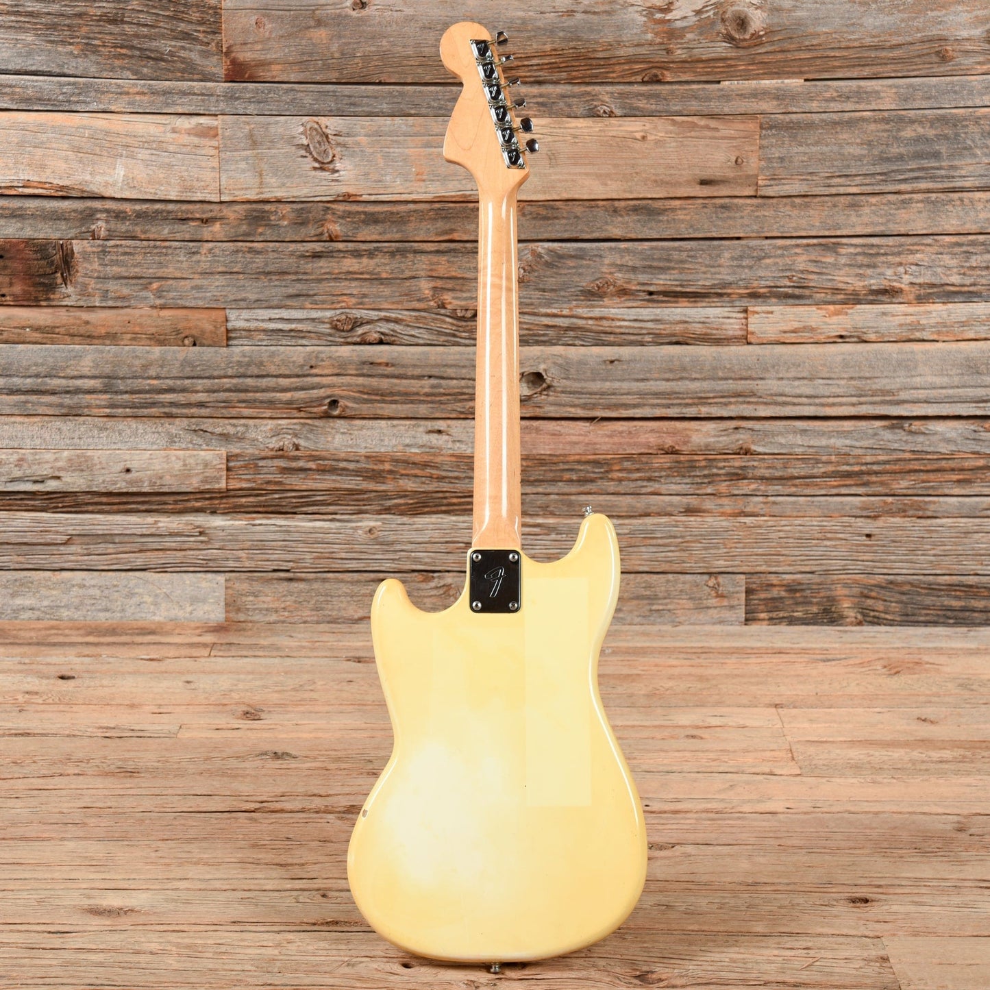 Fender Bronco Olympic White 1978 Electric Guitars / Solid Body