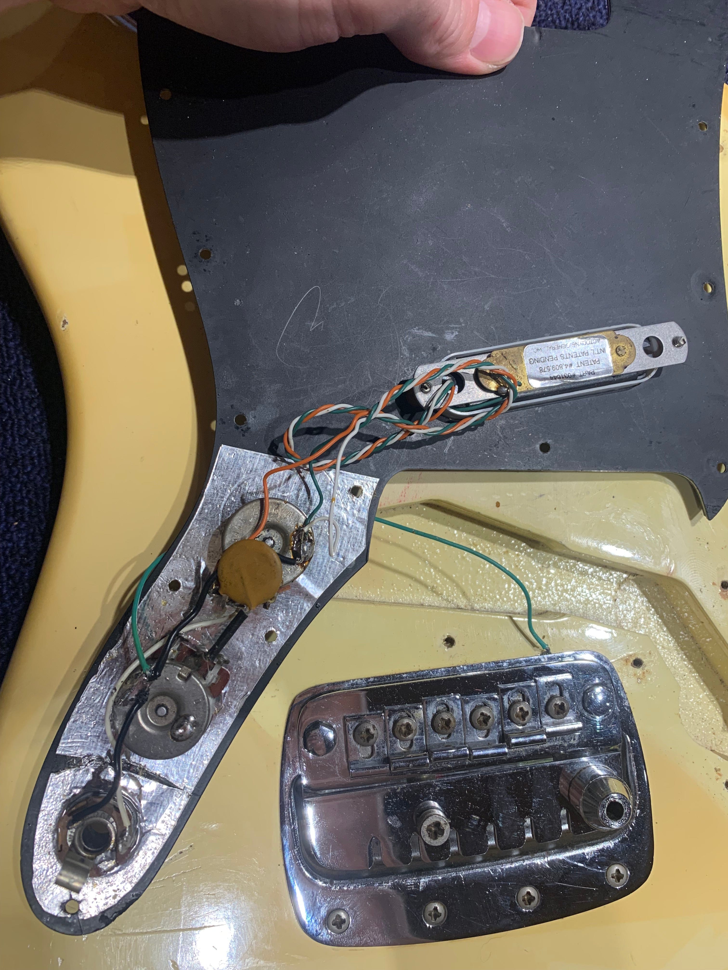 Fender Bronco Olympic White 1978 Electric Guitars / Solid Body