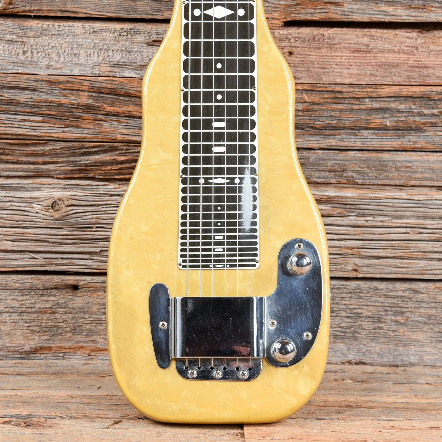 Fender Champion Lap Steel Yellow MOTS 1950s Electric Guitars / Solid Body