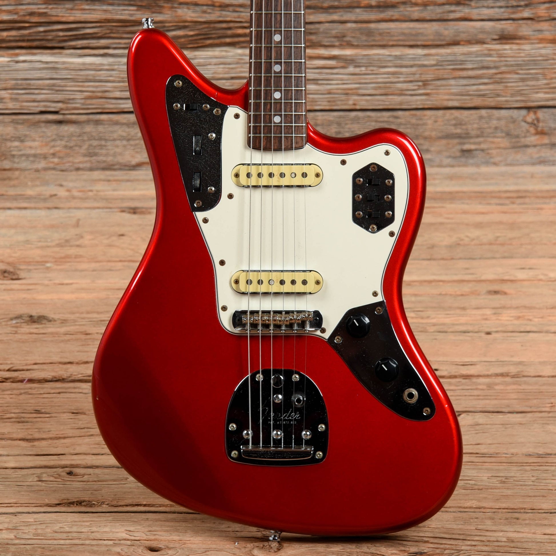 Fender CIJ '62 Jaguar Reissue Candy Apple Red 2000 Electric Guitars / Solid Body