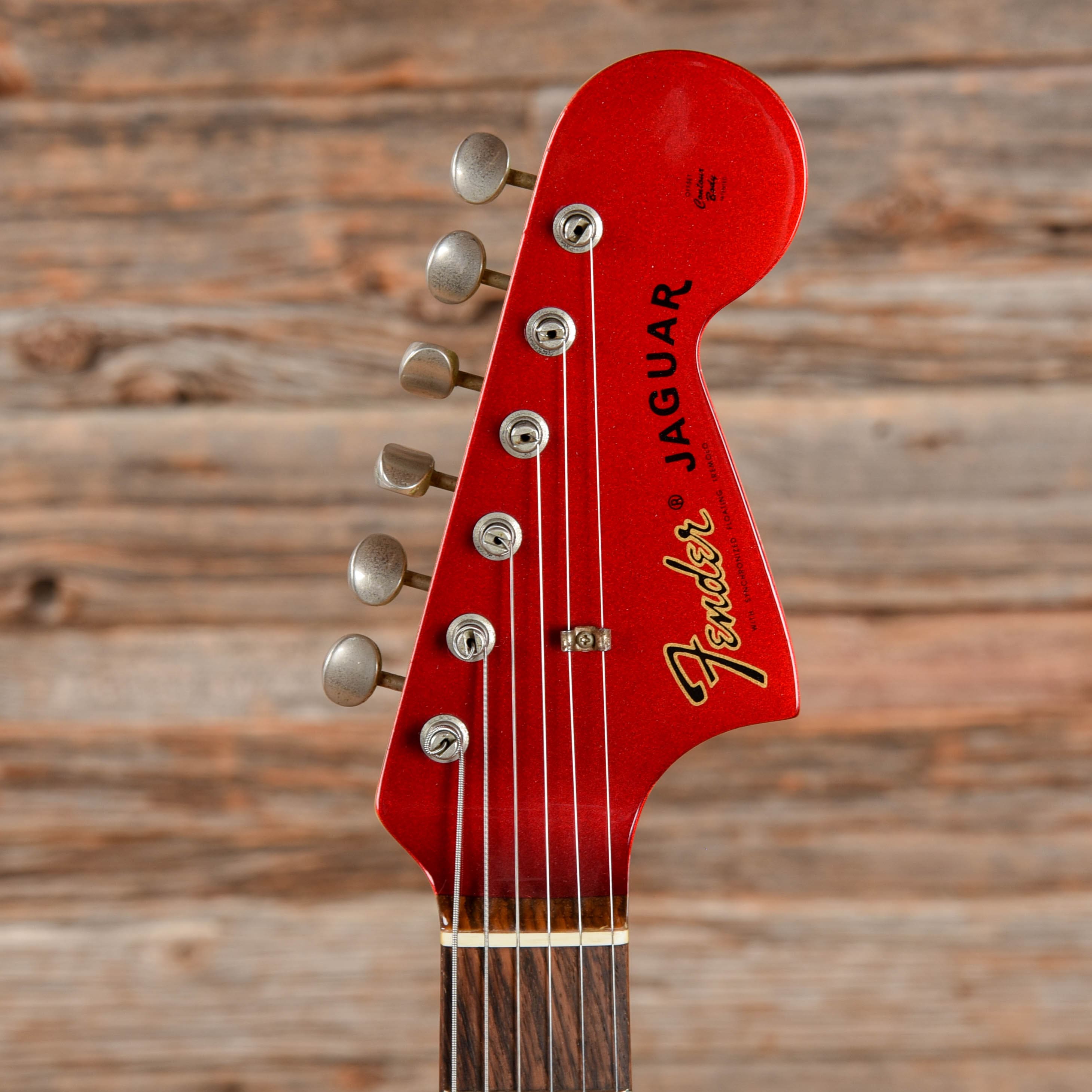Fender CIJ '62 Jaguar Reissue Candy Apple Red 2000 Electric Guitars / Solid Body