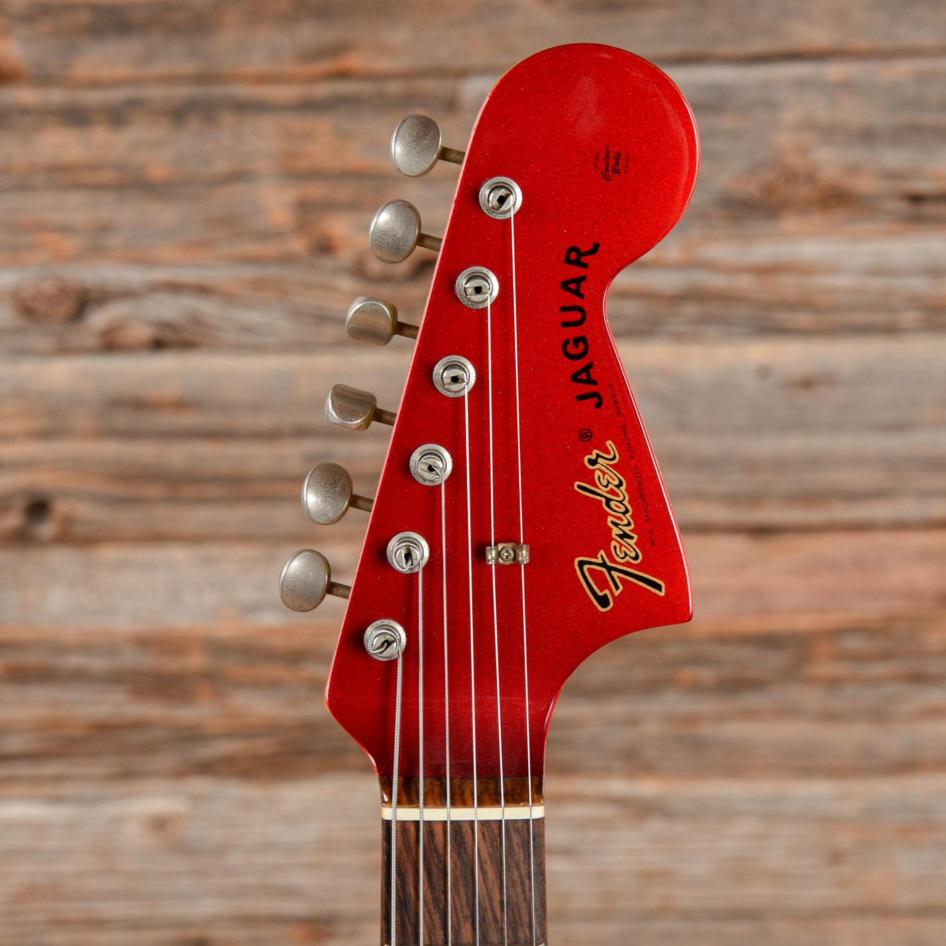 Fender CIJ '62 Jaguar Reissue Candy Apple Red 2000 Electric Guitars / Solid Body