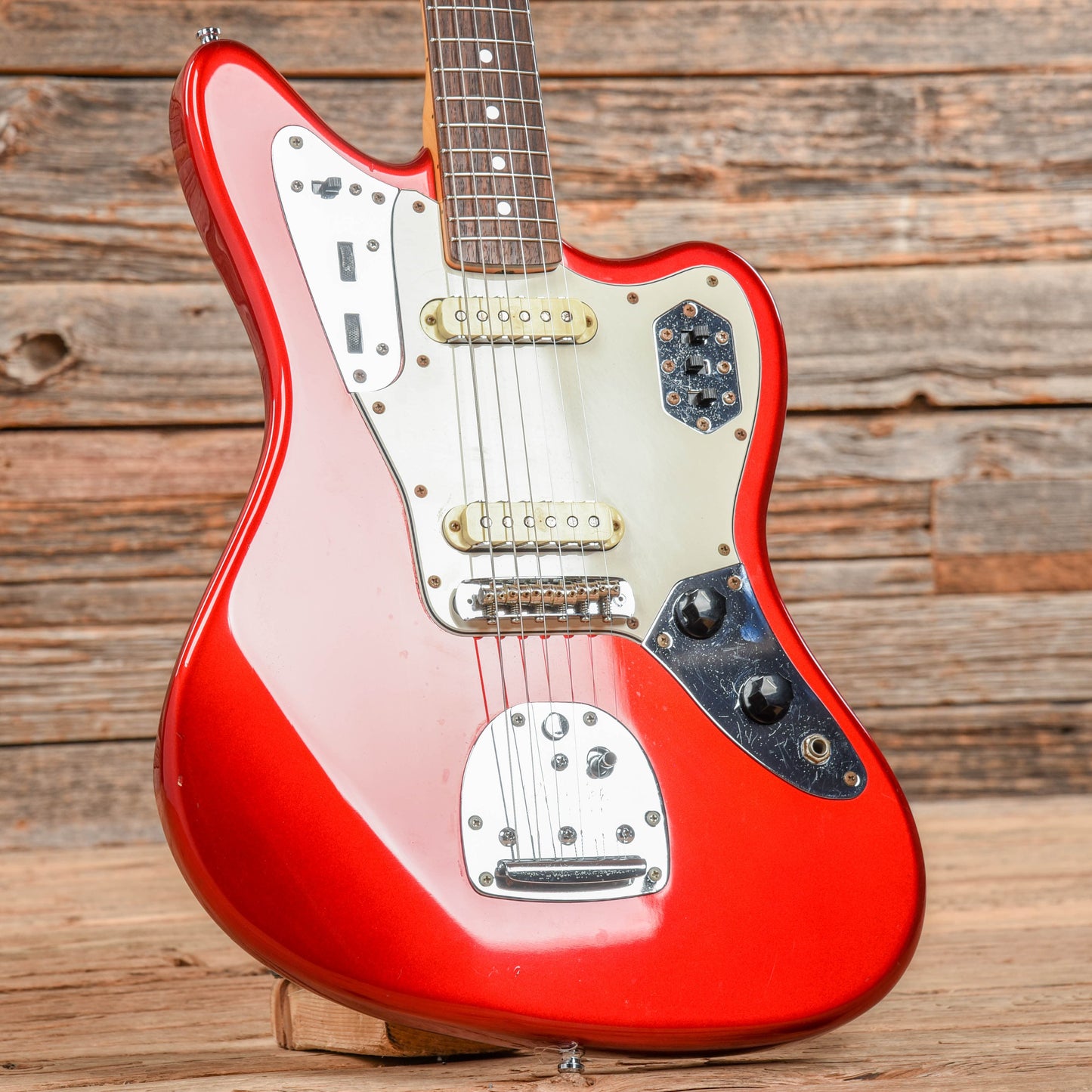 Fender CIJ '62 Jaguar Reissue Candy Apple Red 2000 Electric Guitars / Solid Body