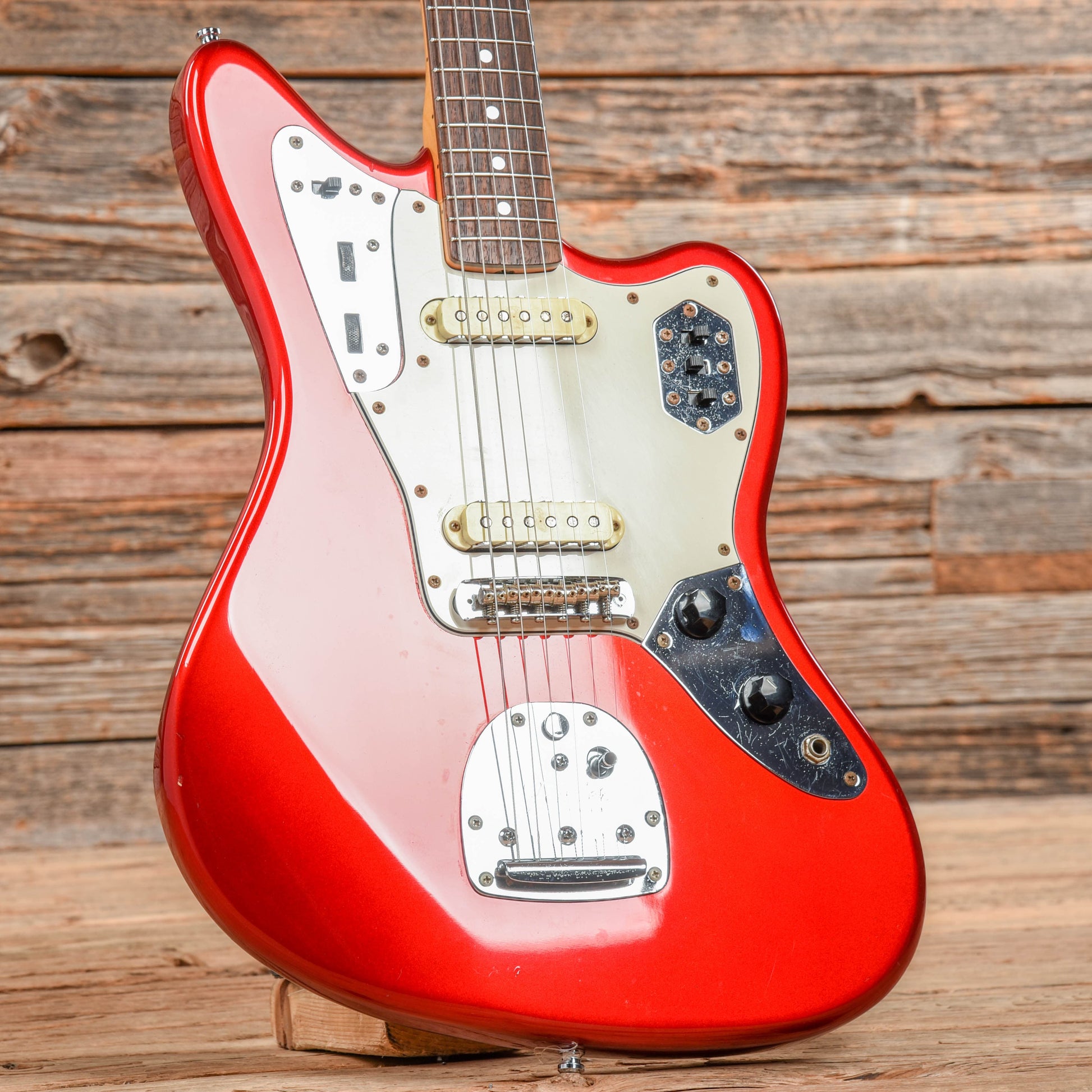 Fender CIJ '62 Jaguar Reissue Candy Apple Red 2000 Electric Guitars / Solid Body