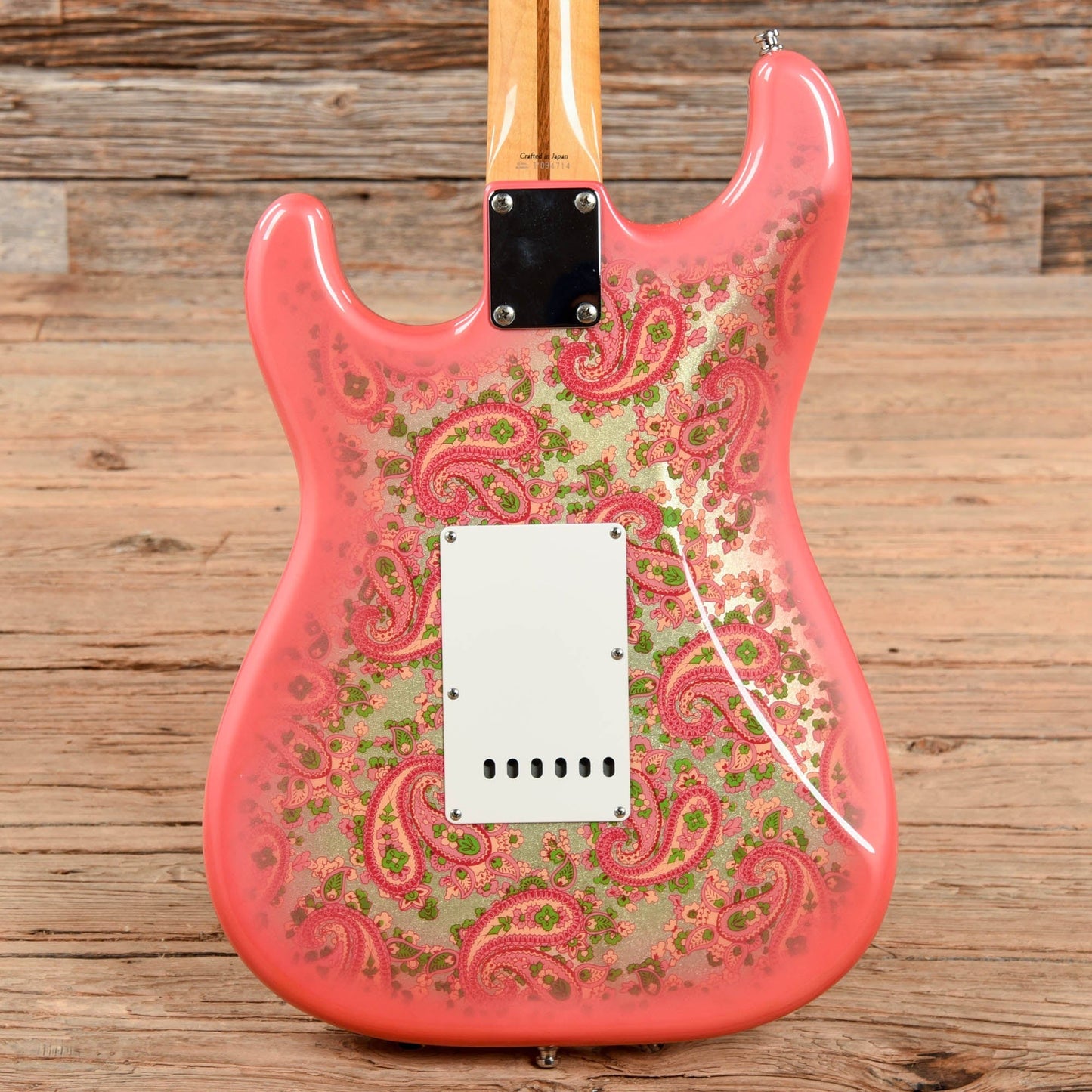 Fender CIJ Stratocaster Pink Paisley Electric Guitars / Solid Body