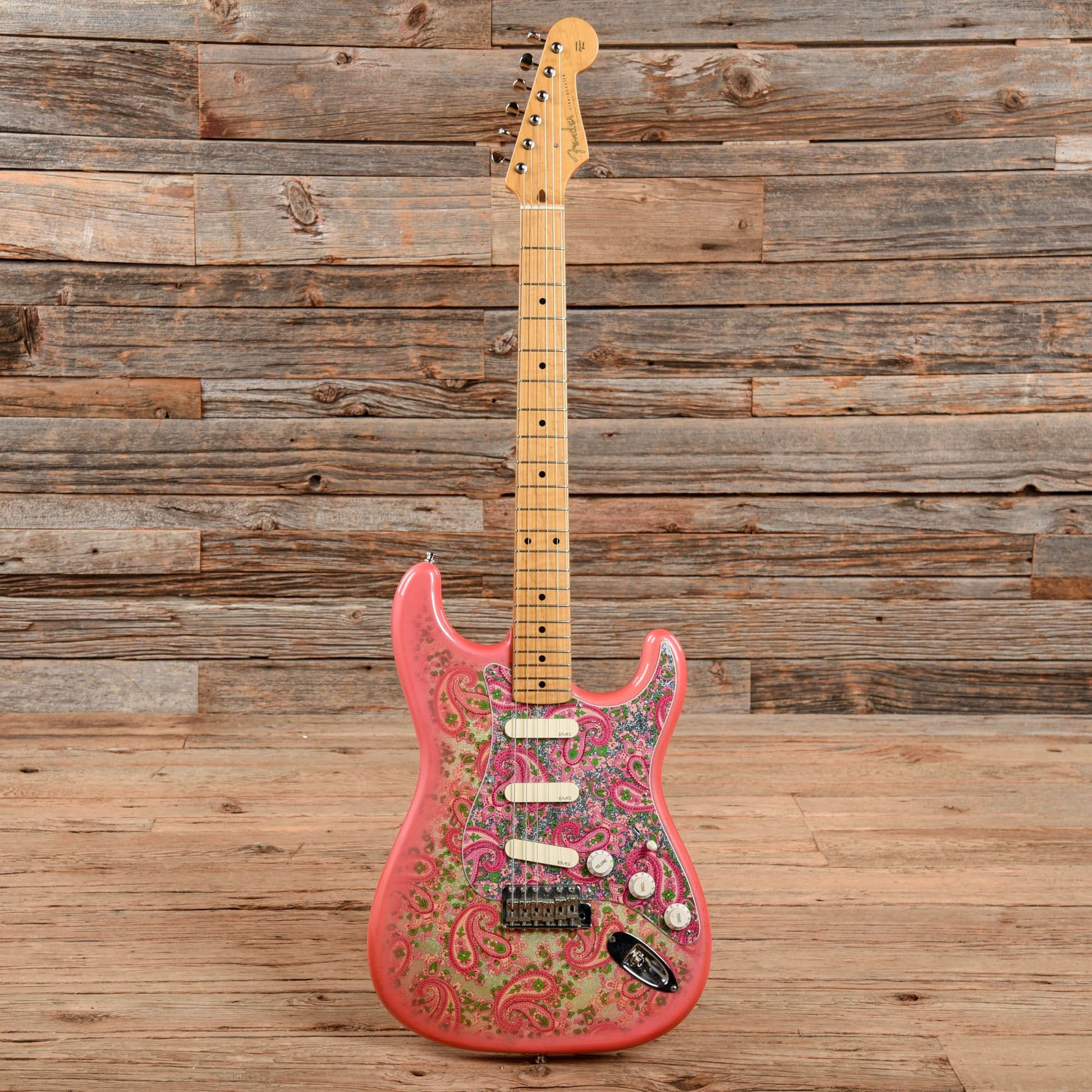 Fender CIJ Stratocaster Pink Paisley Electric Guitars / Solid Body