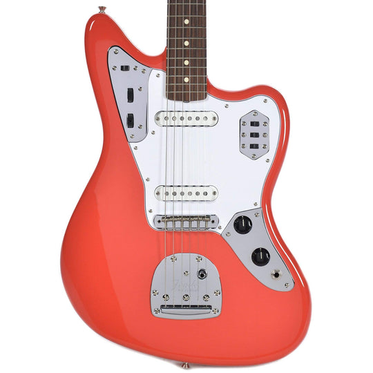 Fender Classic '60s Jaguar Lacquer Fiesta Red Electric Guitars / Solid Body