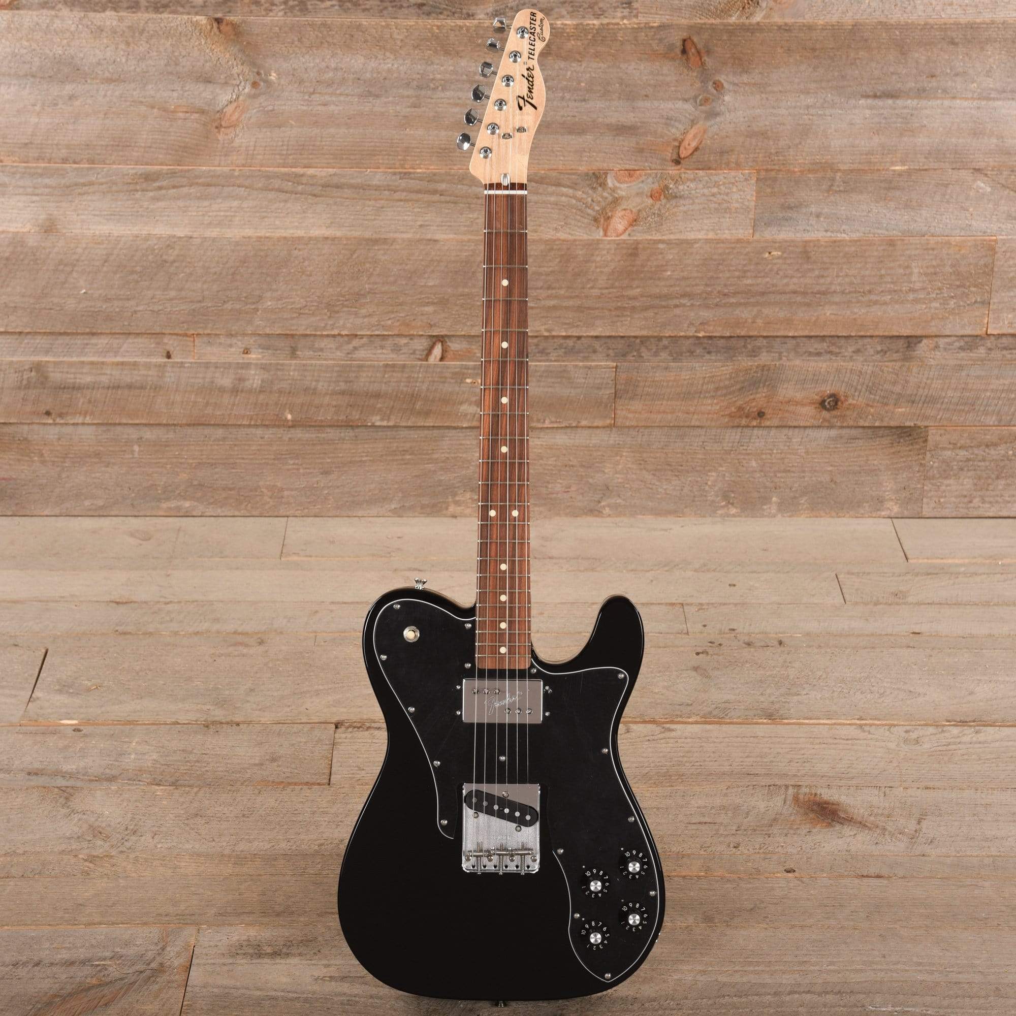 Fender Classic '72 Telecaster Custom Black Electric Guitars / Solid Body