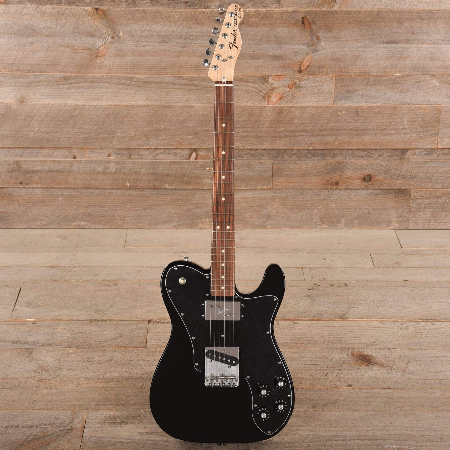 Fender Classic '72 Telecaster Custom Black Electric Guitars / Solid Body