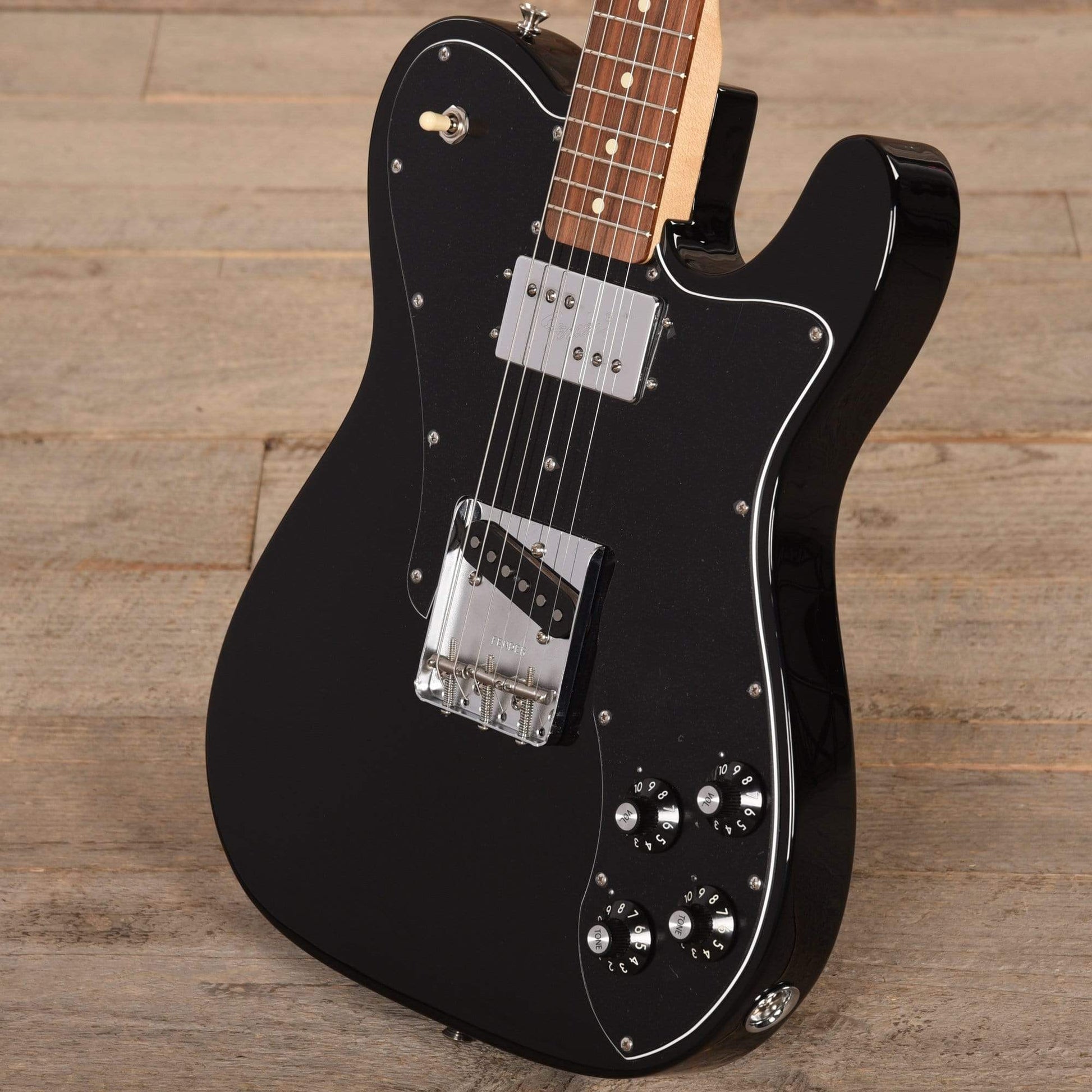 Fender Classic '72 Telecaster Custom Black Electric Guitars / Solid Body