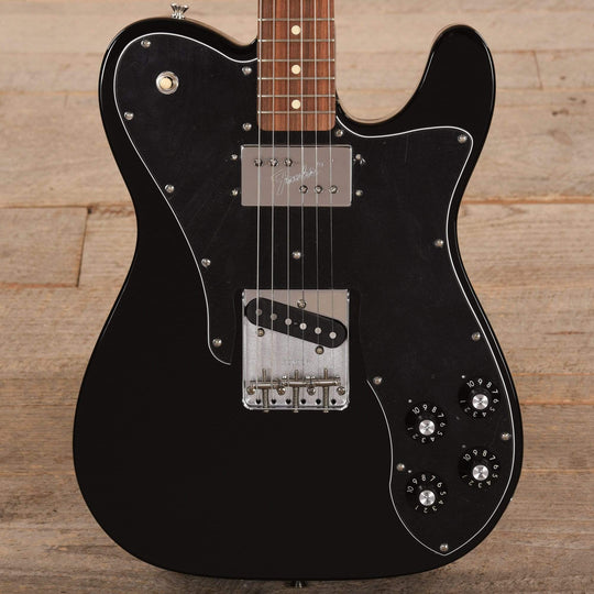 Fender Classic '72 Telecaster Custom Black Electric Guitars / Solid Body