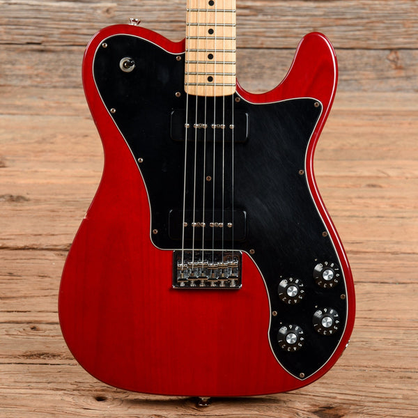 Fender Classic Player Telecaster Deluxe Black Dove Crimson Red