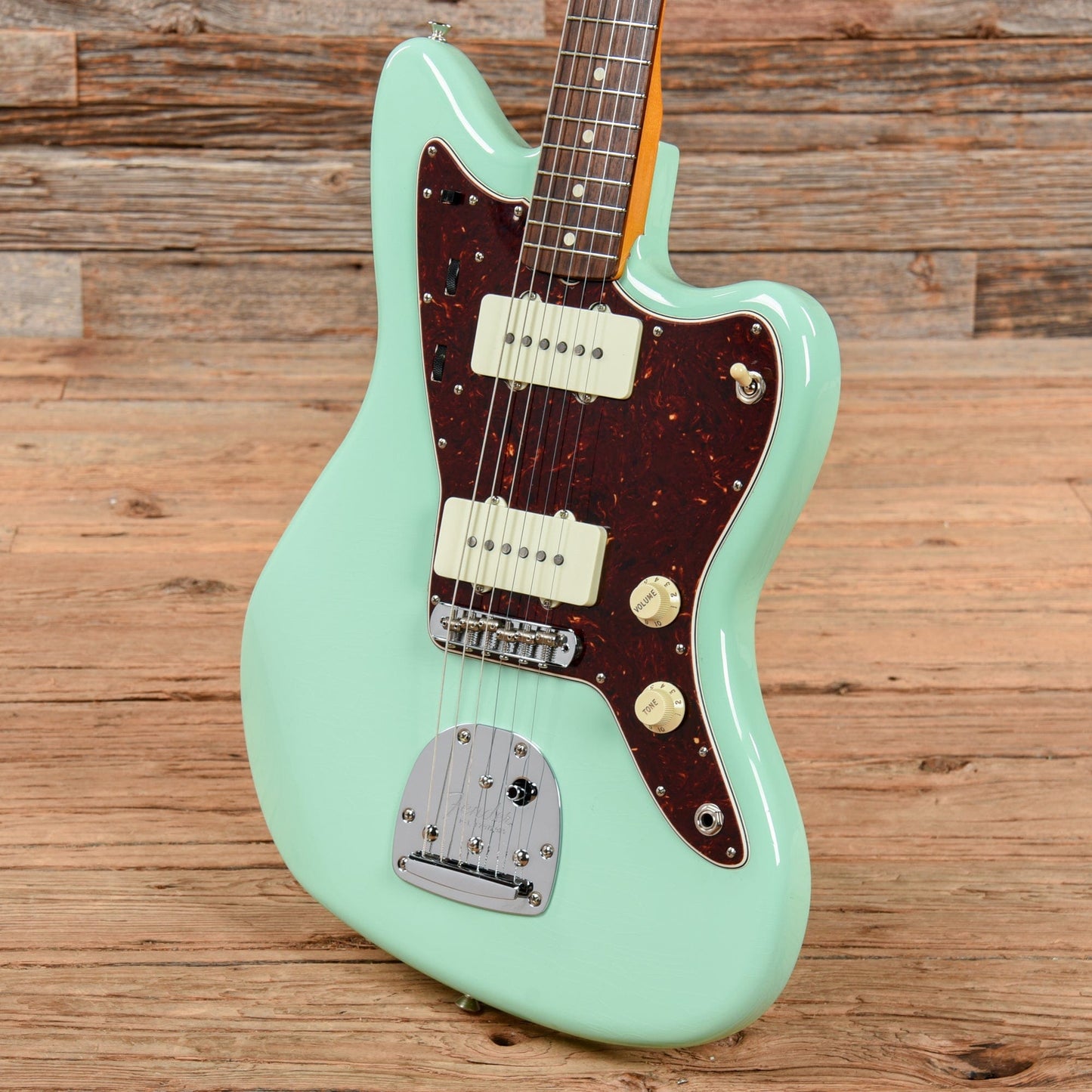 Fender Classic Series 60's Jazzmaster Lacquer Surf Green 2015 Electric Guitars / Solid Body