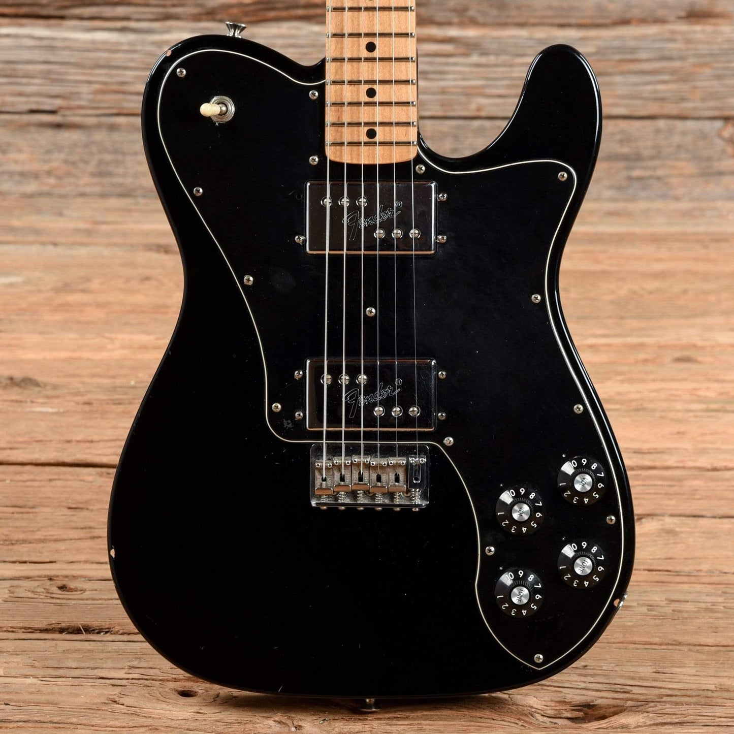 Fender Classic Series '72 Telecaster Deluxe Black 2003 Electric Guitars / Solid Body