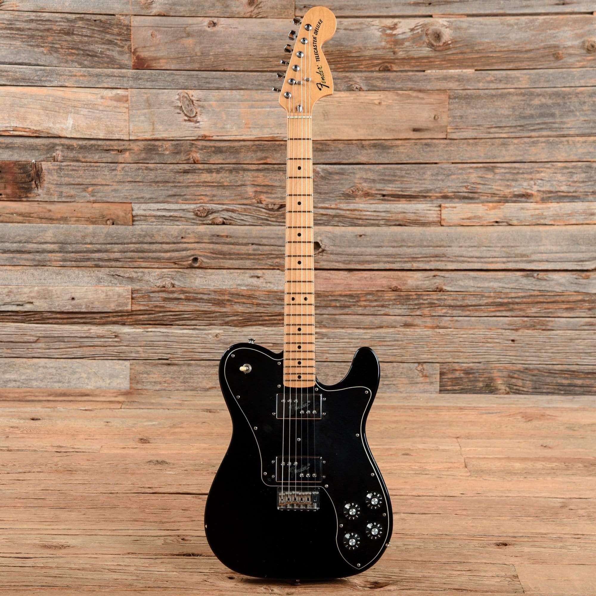 Fender Classic Series '72 Telecaster Deluxe Black 2003 Electric Guitars / Solid Body