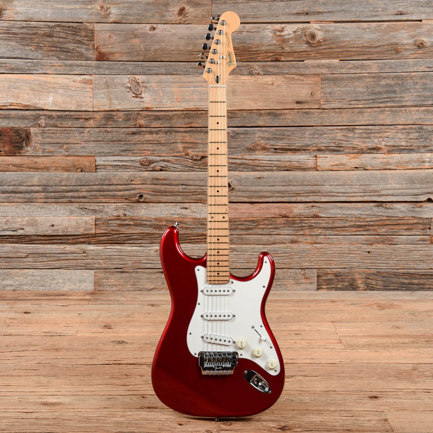 Fender Contemporary Strat Red 1985 Electric Guitars / Solid Body
