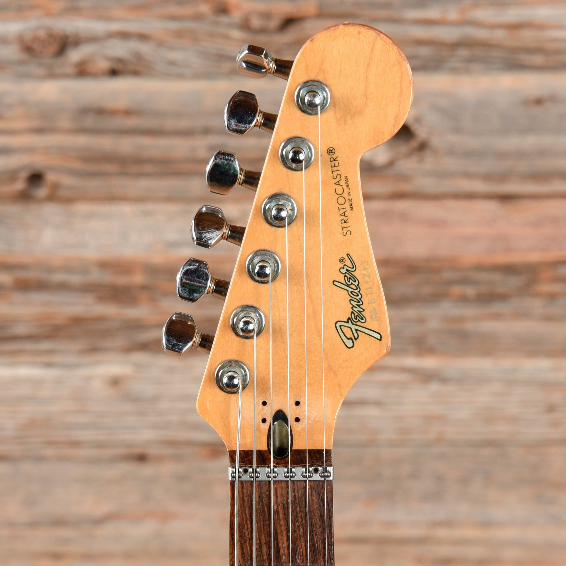 Fender Contemporary Stratocaster Black 1987 Electric Guitars / Solid Body