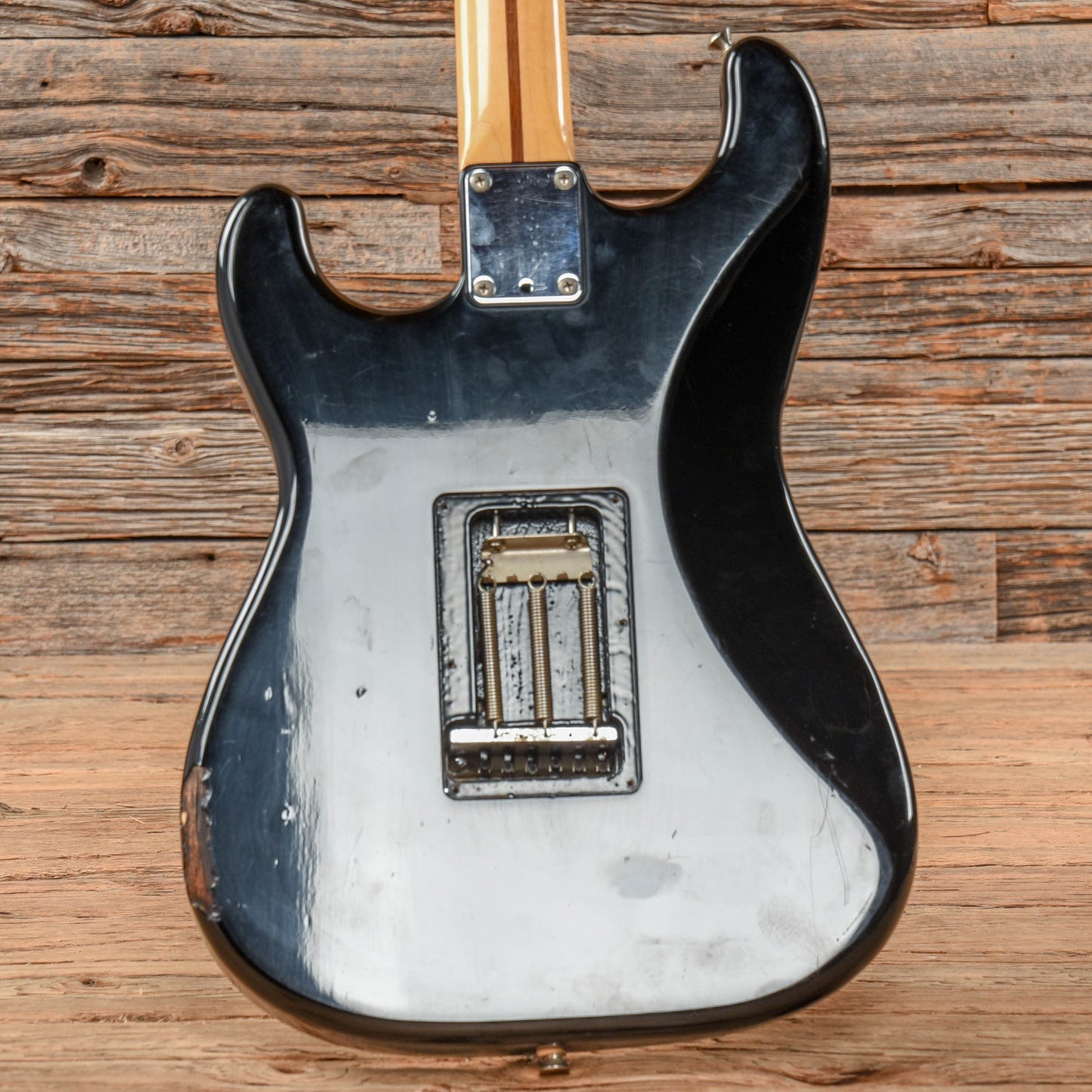 Fender Contemporary Stratocaster Black 1987 Electric Guitars / Solid Body