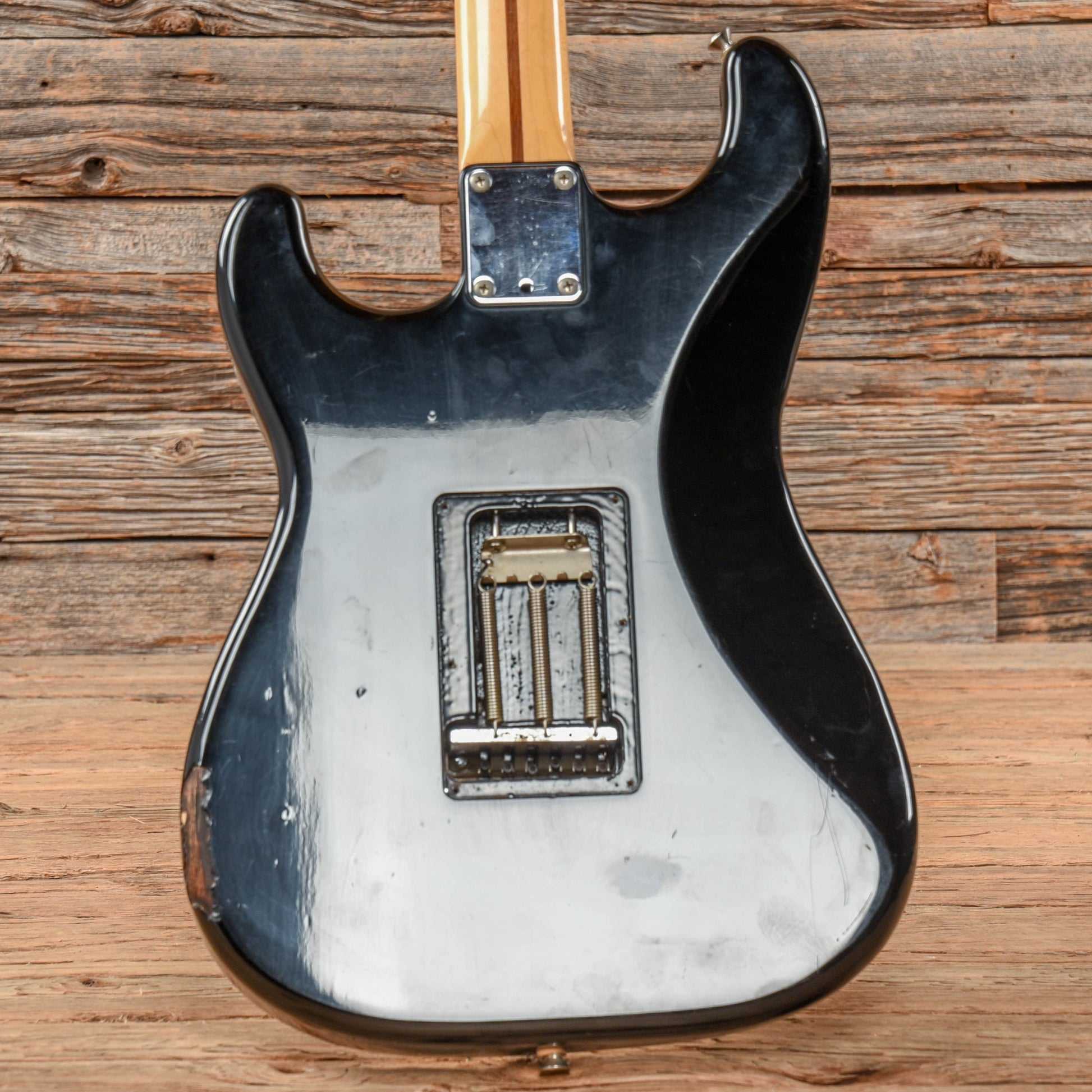 Fender Contemporary Stratocaster Black 1987 Electric Guitars / Solid Body