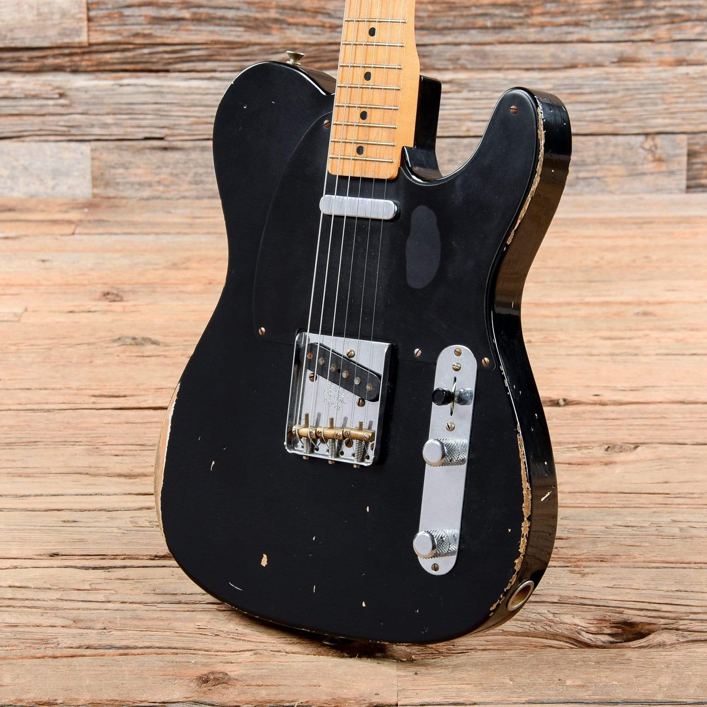 Fender CS 1951 Nocaster Relic Black 2008 Electric Guitars / Solid Body