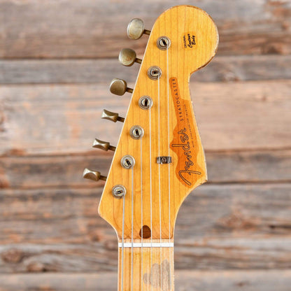 Fender CS 1956 Stratocaster Heavy Relic Fiesta Red 2013 Electric Guitars / Solid Body