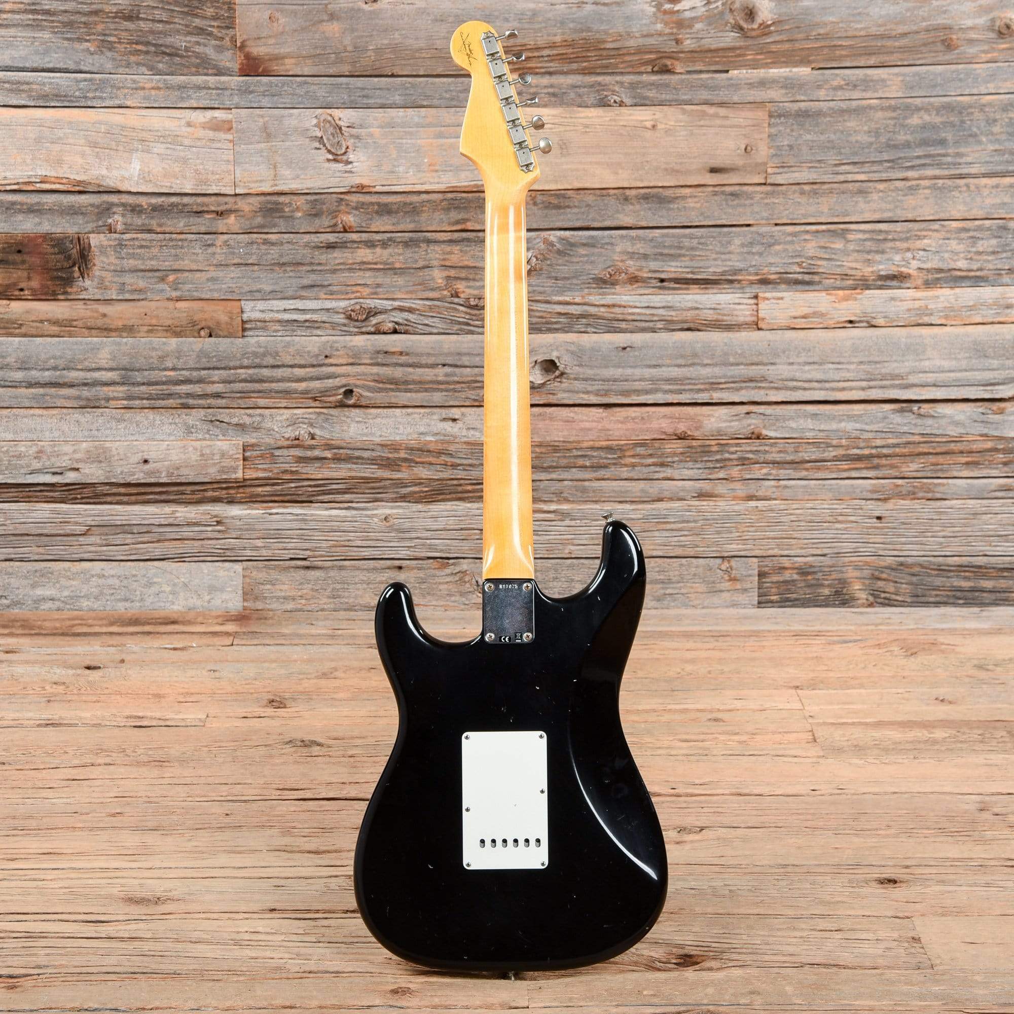 Fender CS 1963 Stratocaster Journeyman Relic Black 2017 Electric Guitars / Solid Body