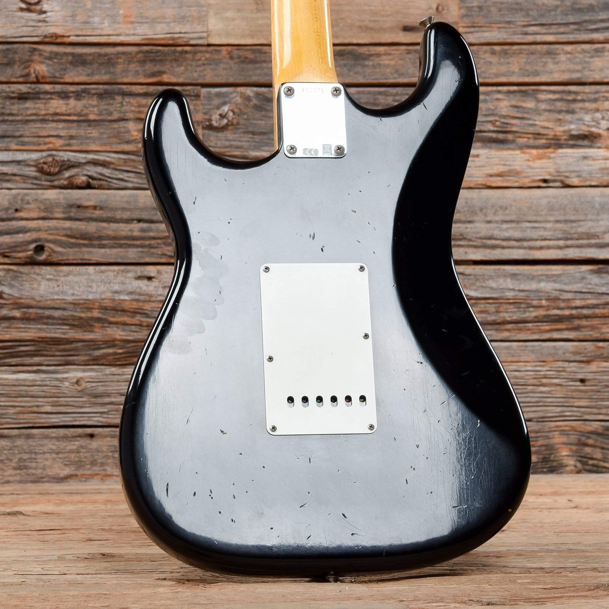 Fender CS 1963 Stratocaster Journeyman Relic Black 2017 Electric Guitars / Solid Body