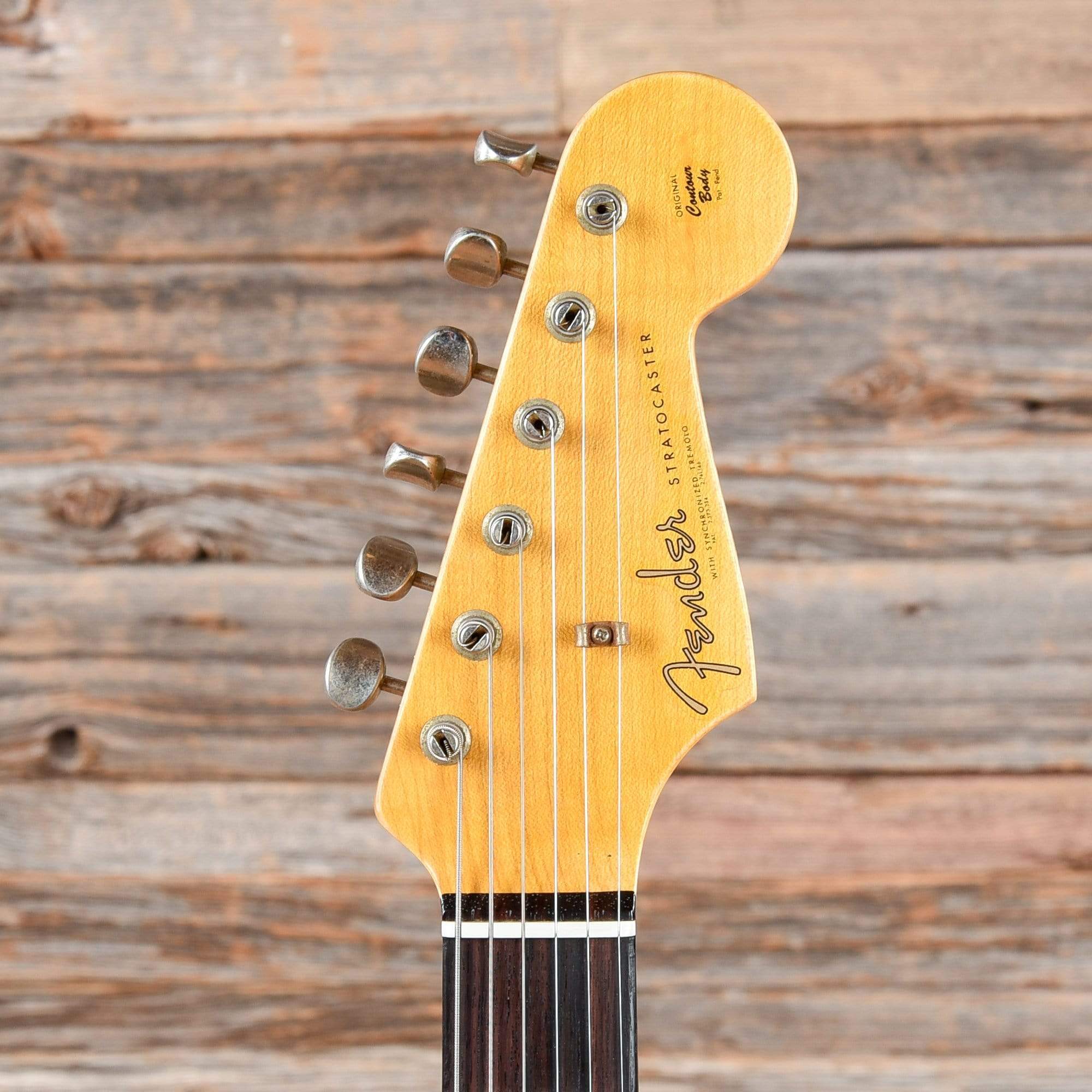 Fender CS 1963 Stratocaster Journeyman Relic Black 2017 Electric Guitars / Solid Body