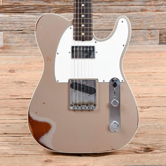 Fender CS Custom Esquire Relic Shoreline Gold Over Violin Burst 2018 Electric Guitars / Solid Body