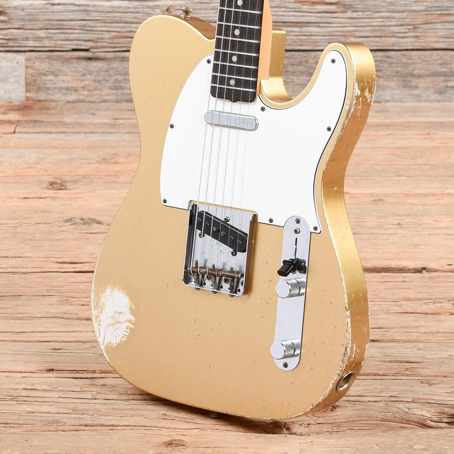 Fender CS Greg Fessler Masterbuilt 1962 Telecaster Relic Aztec Gold 2015 Electric Guitars / Solid Body
