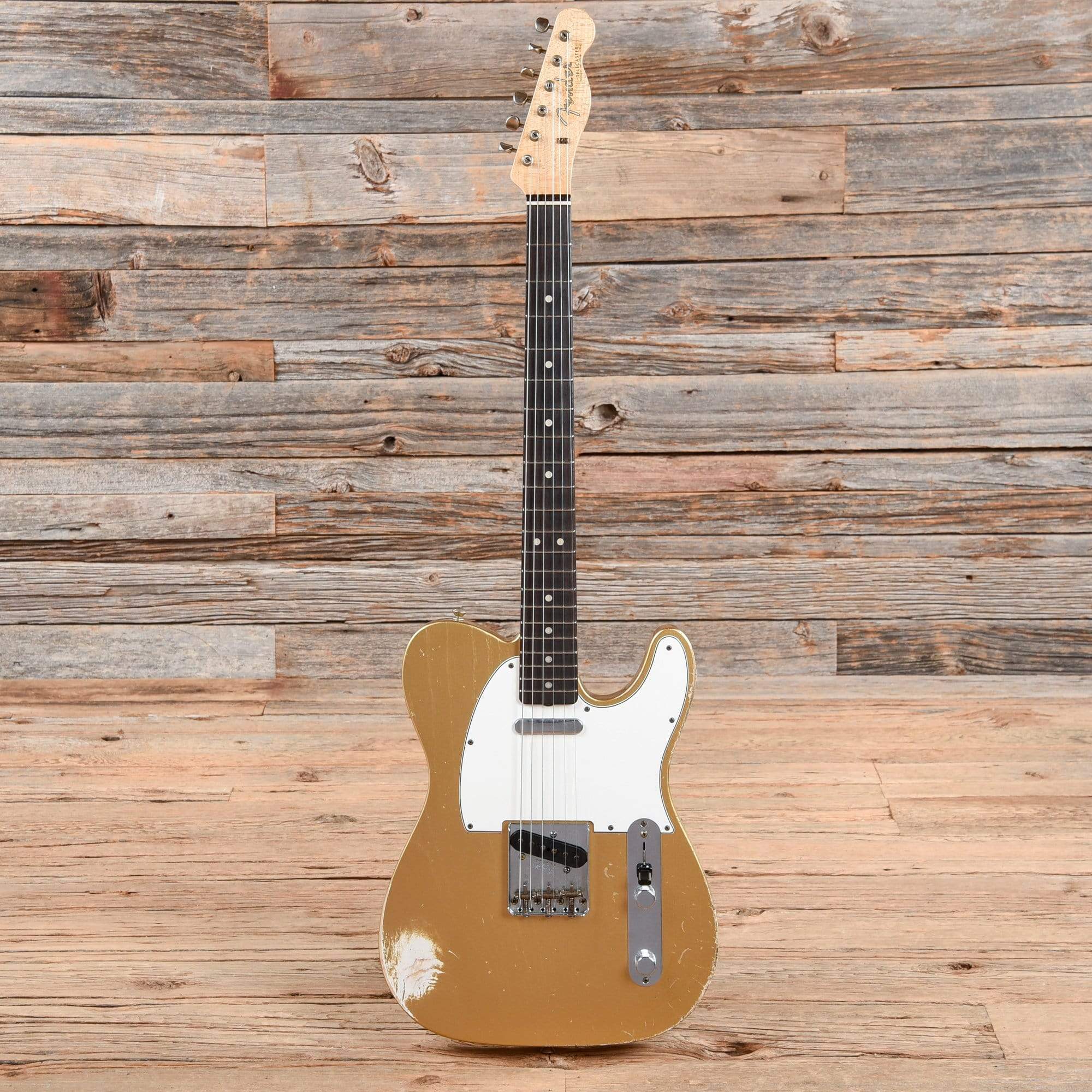 Fender CS Greg Fessler Masterbuilt 1962 Telecaster Relic Aztec Gold 2015 Electric Guitars / Solid Body