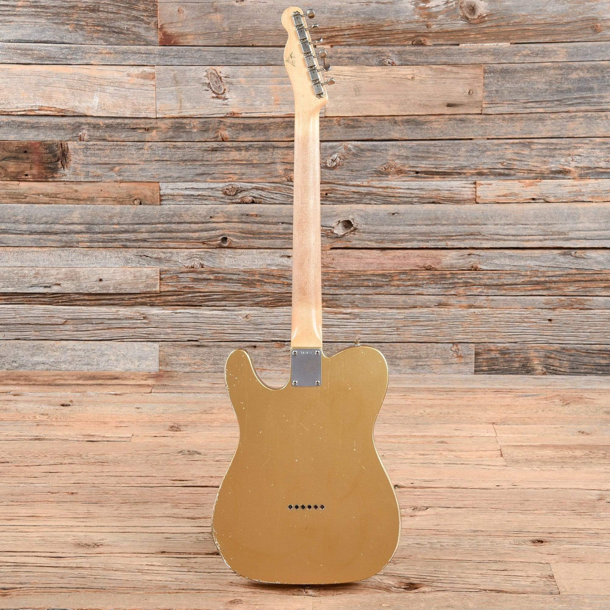 Fender CS Greg Fessler Masterbuilt 1962 Telecaster Relic Aztec Gold 2015 Electric Guitars / Solid Body