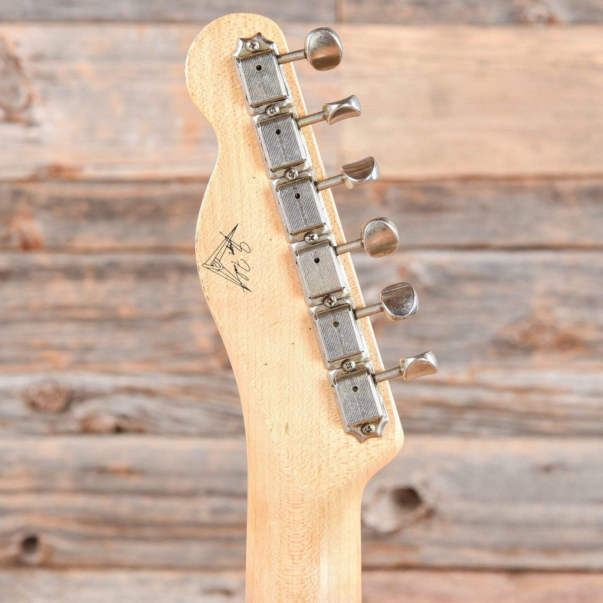 Fender CS Greg Fessler Masterbuilt 1962 Telecaster Relic Aztec Gold 2015 Electric Guitars / Solid Body