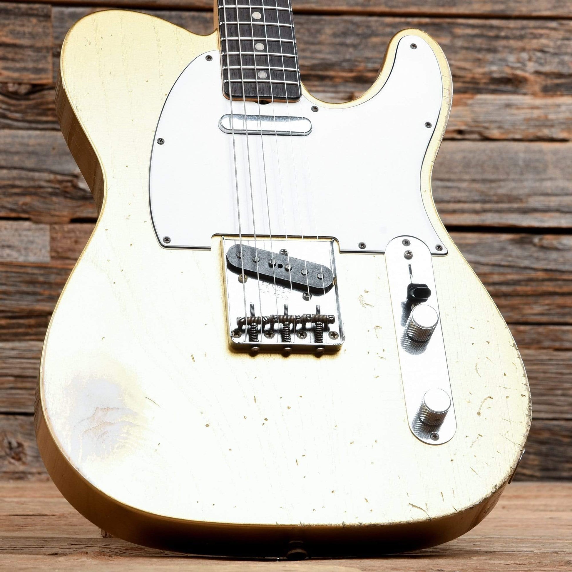 Fender CS Greg Fessler Masterbuilt 1962 Telecaster Relic Aztec Gold 2015 Electric Guitars / Solid Body