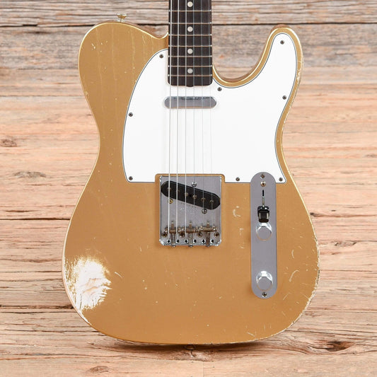 Fender CS Greg Fessler Masterbuilt 1962 Telecaster Relic Aztec Gold 2015 Electric Guitars / Solid Body