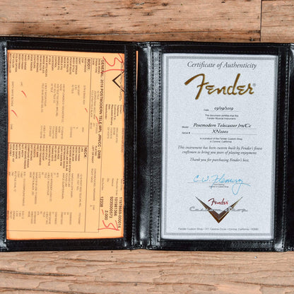 Fender CS Postmodern Telecaster Journeyman Relic Dirty White Blonde 2019 Electric Guitars / Solid Body