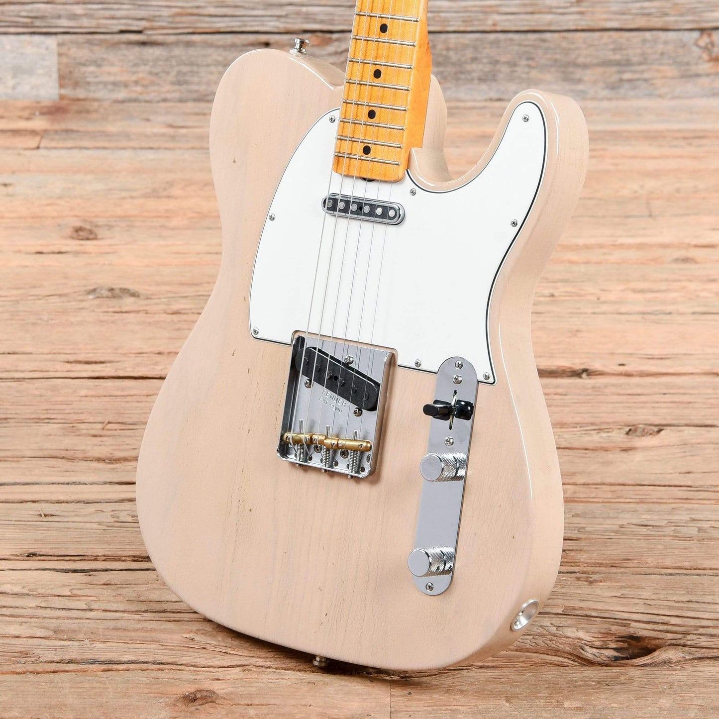 Fender CS Postmodern Telecaster Journeyman Relic Dirty White Blonde 2019 Electric Guitars / Solid Body
